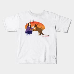 Help Kangaroos Kids T-Shirt